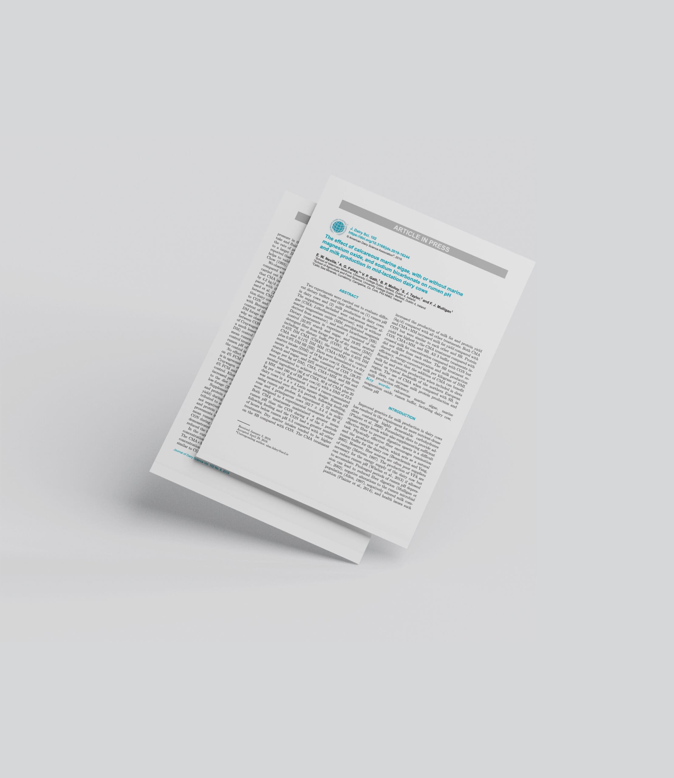 2019_Neville et al._Acid Buf_Dairy Cows